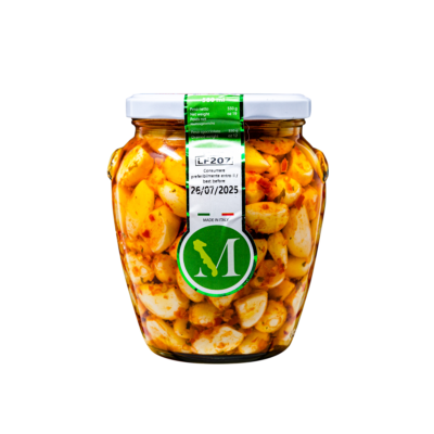 Aglio marinato piccante