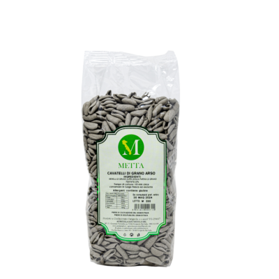 Cavatelli di grano arso