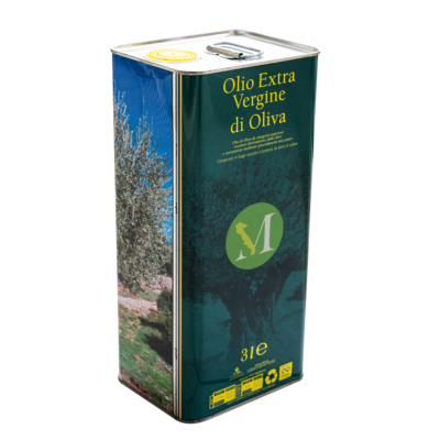 OLIO EVO "CORATINA" LATTA 3L - 2025/2026