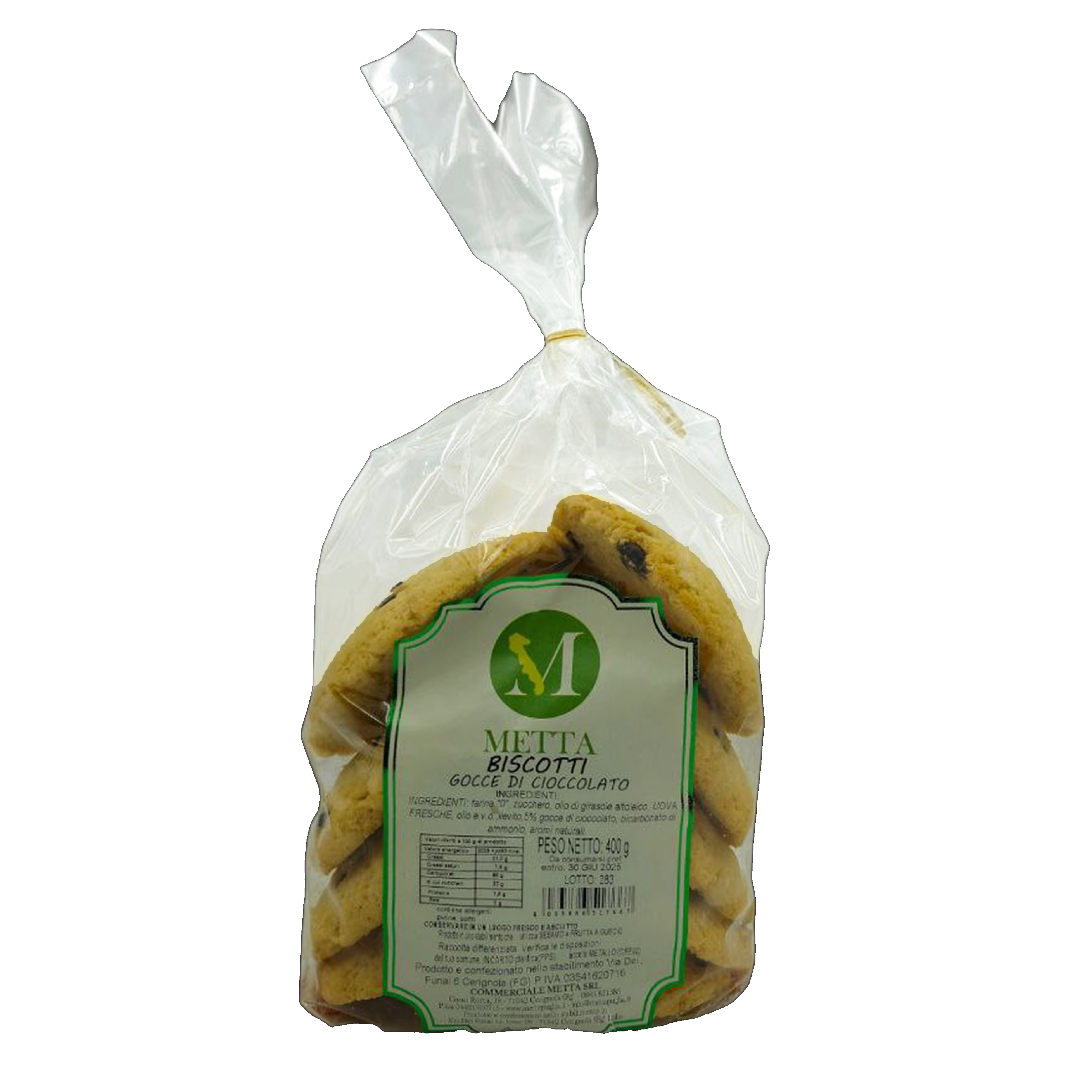 Biscotti Gocce Di Cioccolato